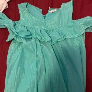 Teal dress